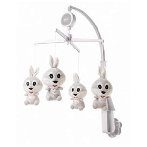 P&E KARUZELA /MUSICAL MOBILE RABBIT R08