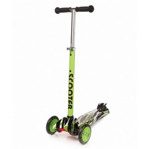 4B HULAJNOGA MINI SCOOTER GREEN - PROMOCJA