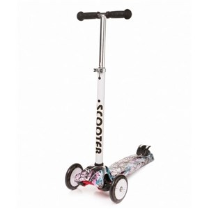 4B HULAJNOGA MINI SCOOTER WHITE - PROMOCJA